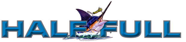 An image of the Half Full Sportfishing Logo.